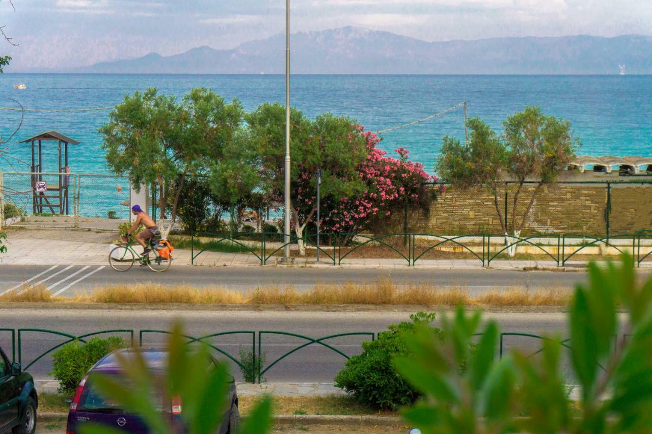 Kalamitsa Beach View Kavála Kültér fotó