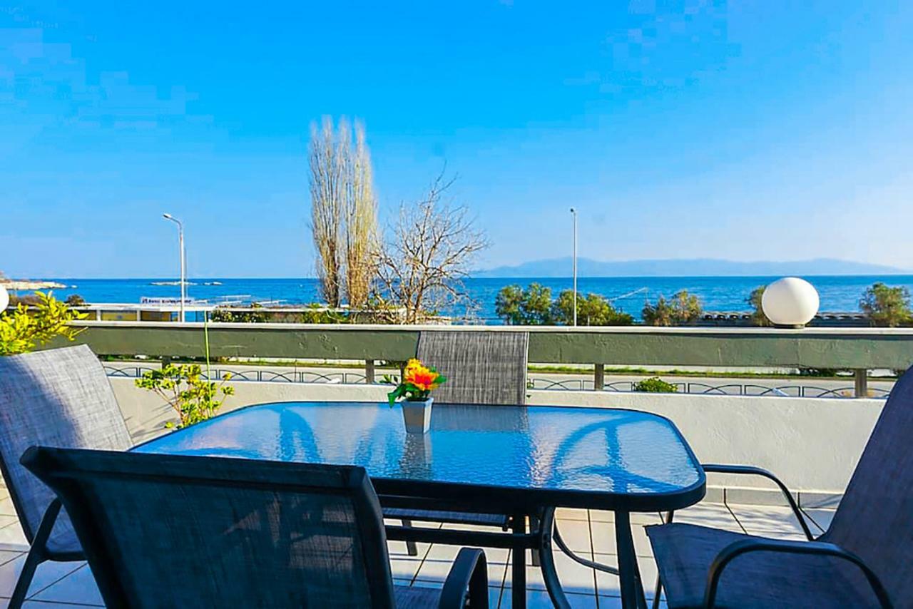 Kalamitsa Beach View Kavála Kültér fotó