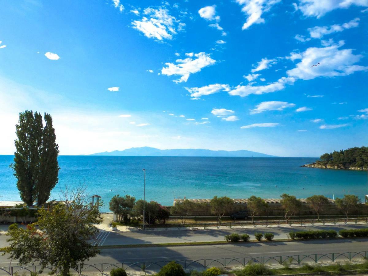 Kalamitsa Beach View Kavála Kültér fotó